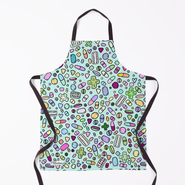 Item preview, Pharmacy Doodles: Blue Pills designed and sold by Pillustrated Designs.