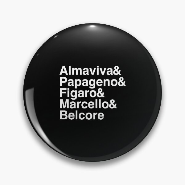 Item preview, Lyric Baritone Opera Roles Minimalist Text Design designed and sold by Eversole Design Co..