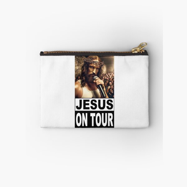 Artikelvorschau, Jesus auf Tournee; entworfen und verkauft von StickerApe.