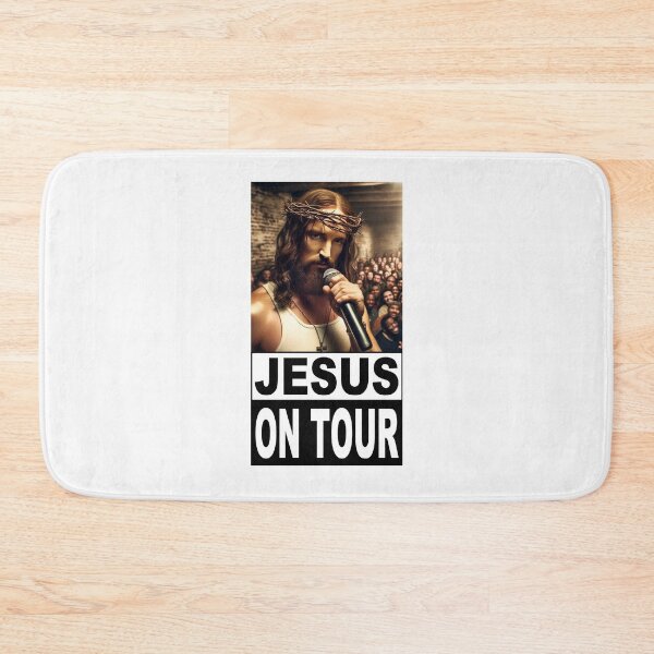 Item preview, Jesus On Tour; designed and sold by StickerApe.
