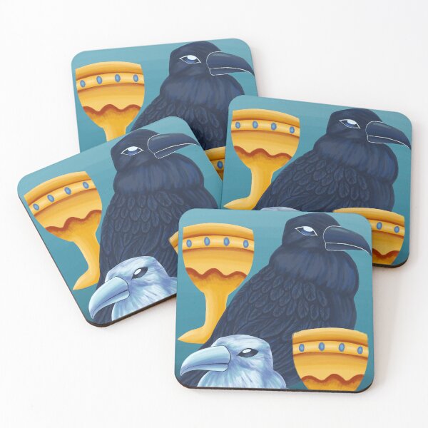 Item preview, Two of Cups Corvus designed and sold by Lulu Verhoeven.