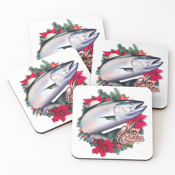 Item preview, King Salmon Christmas designed and sold by Color4Nature.