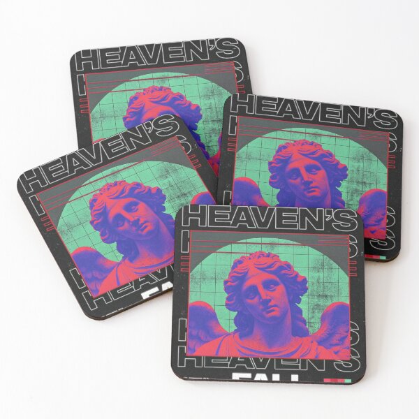 Item preview, HEAVEN'S FALL': Shattered Angel Glitch Monument designed and sold by Raw-Ink.