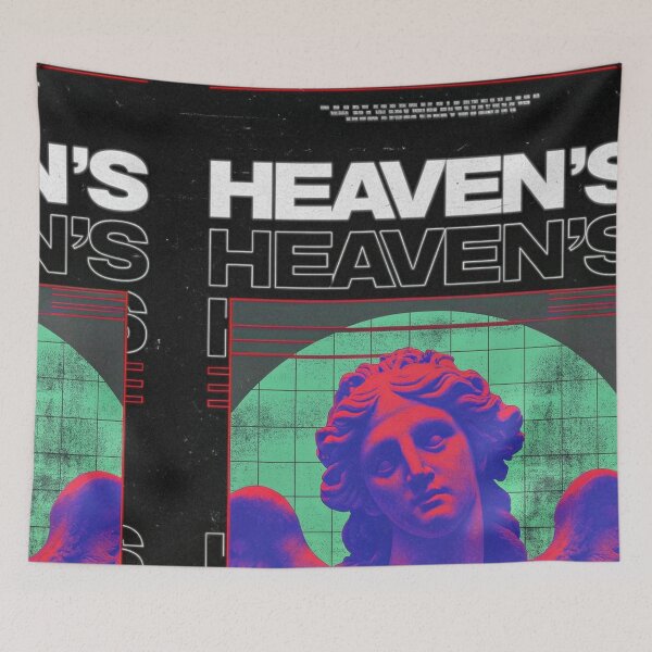 Item preview, HEAVEN'S FALL': Shattered Angel Glitch Monument designed and sold by Raw-Ink.