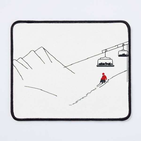 Item preview, Mountain landscape and beloved winter sports designed and sold by Knock on my door.