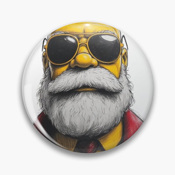 Item preview, Homer in red suit designed and sold by Bossy Box.