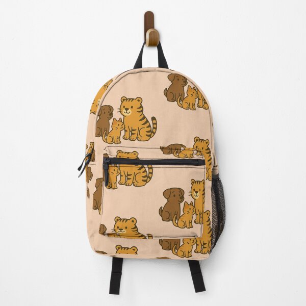Item preview, Cute Tiger, Cat, and Dog Trio – Adorable Cartoon Animal Illustration designed and sold by SuaveNK.