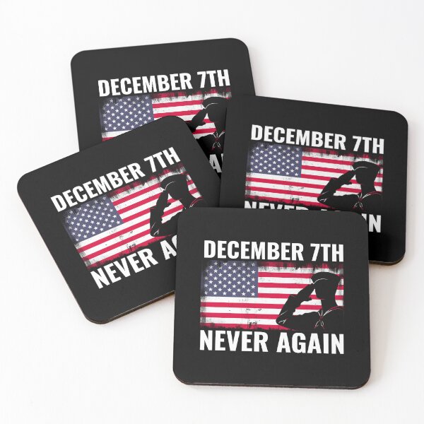 Item preview, December 7th Never Again Pearl Harbor Remembrance Day designed and sold by PerfectMatch.