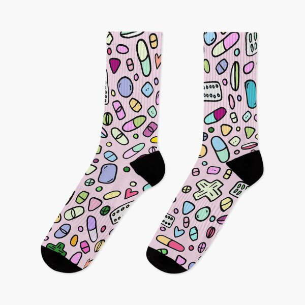 Item preview, Pharmacy Doodles: Pink Pills Gifts designed and sold by Pillustrated Designs.