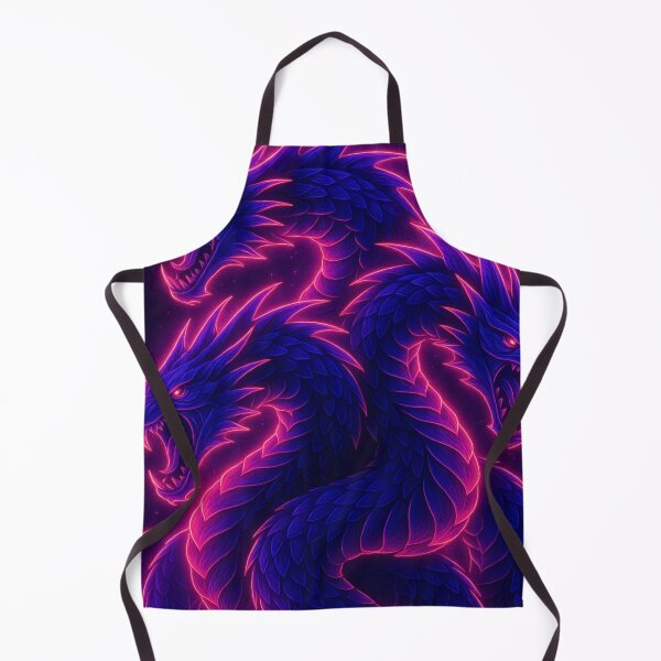 Item preview, Neon Hydra – Glowing Cyber Monster Art designed and sold by GolabMagic.