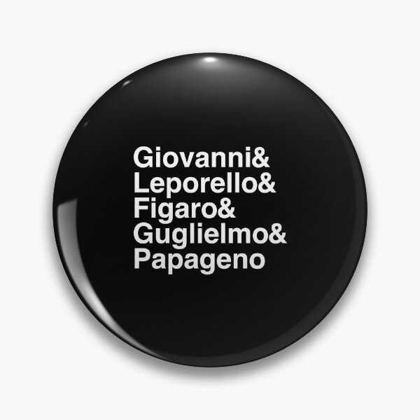 Item preview, Mozart Baritone Opera Roles designed and sold by Eversole Design Co..