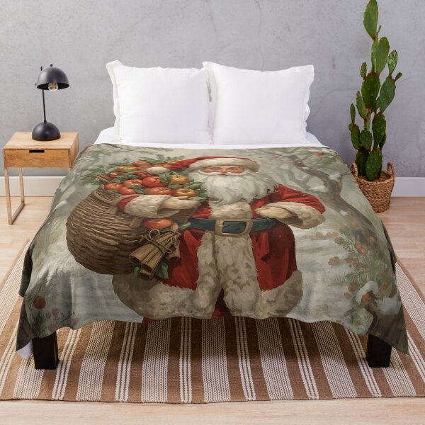 Item preview, Orchard Santa – Rustic Cottagecore Christmas Harvest designed and sold by Deezyned.