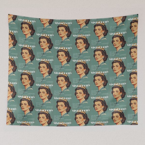 Item preview, Vintage City Magazine Cover - Vintage Queen  designed and sold by Vintage City.