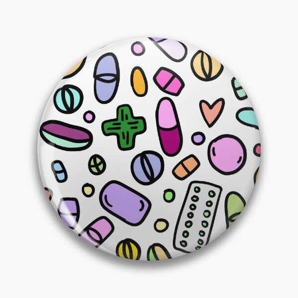 Item preview, Pharmacy Medication Doodles Gifts designed and sold by Pillustrated Designs.