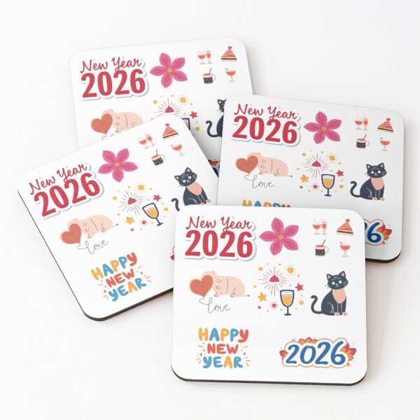 Item preview, Hello 2026 - Be Happy - New Year Celebration designed and sold by Ditstyle.