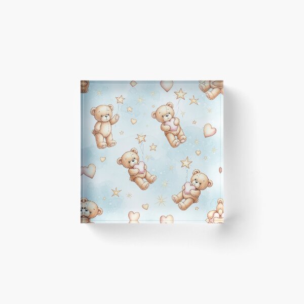 Item preview, Dreamy Teddy Bears in the Clouds designed and sold by Design for all.