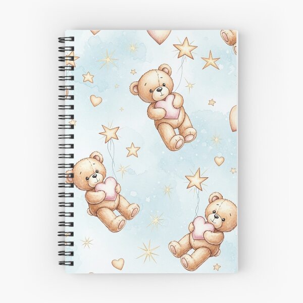 Item preview, Dreamy Teddy Bears in the Clouds designed and sold by Design for all.