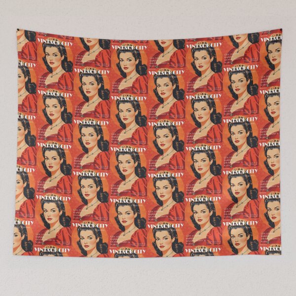 Item preview, Vintage City Magazine Cover - Vintage Red Queen  designed and sold by Vintage City.