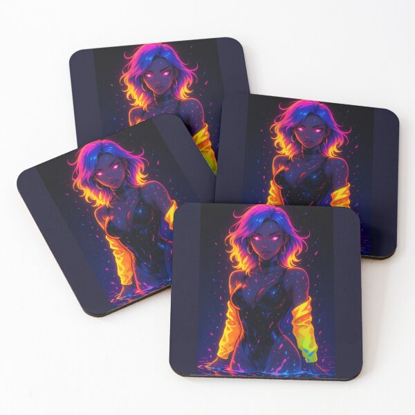 Item preview, Neon Siren: The Glow Within designed and sold by ArgentoArt.