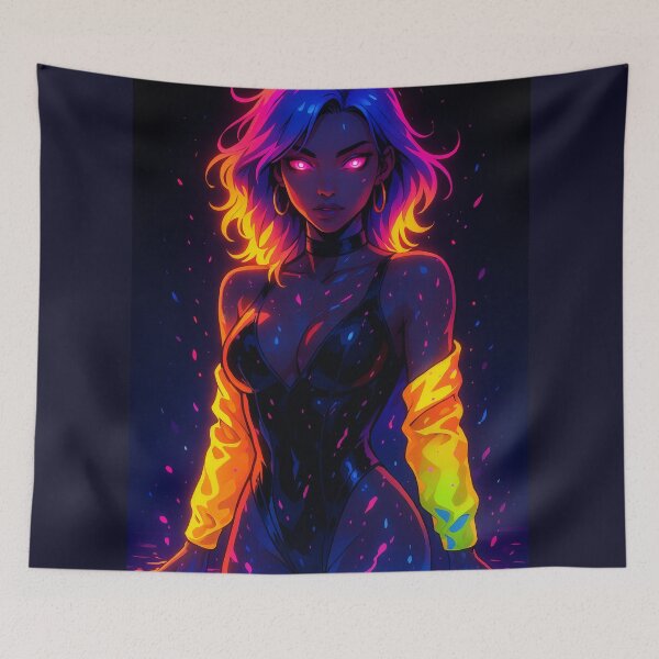 Item preview, Neon Siren: The Glow Within designed and sold by ArgentoArt.