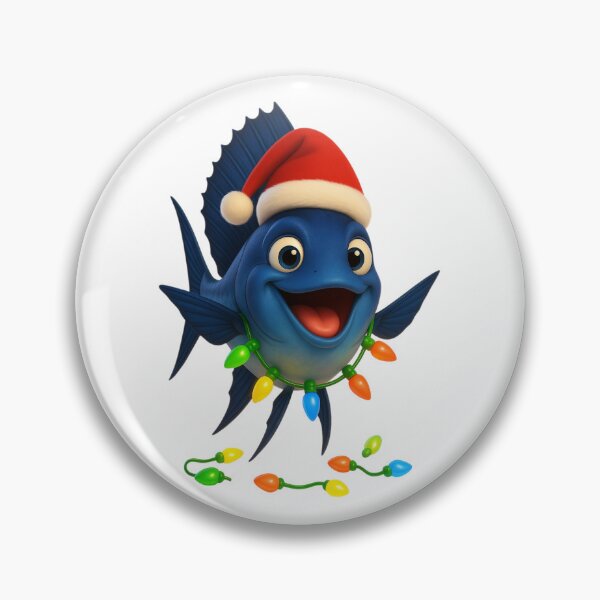 Item preview, Christmas Sailfish designed and sold by Sillytoe.