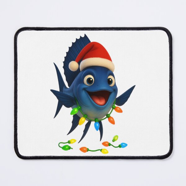 Artikelvorschau, Weihnachtssegelfisch entworfen und verkauft von Sillytoe.