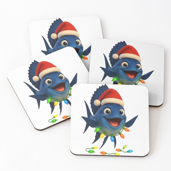 Item preview, Christmas Sailfish designed and sold by Sillytoe.