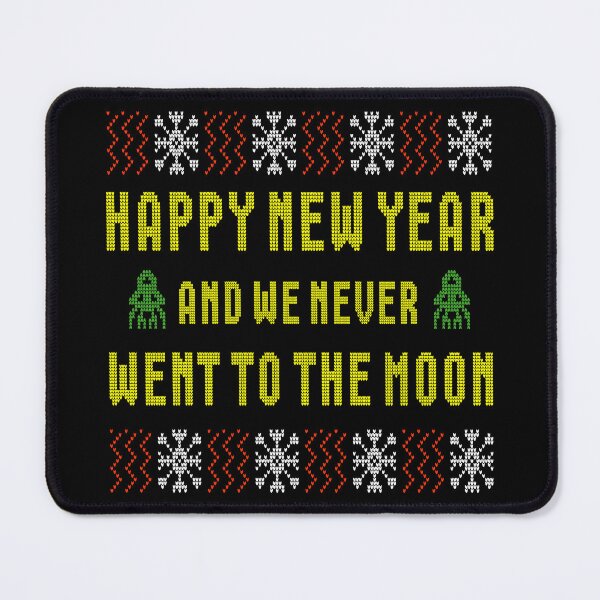 Item preview, Moon Landing Hoax - Ugly New Year Sweater designed and sold by TaraGbear.