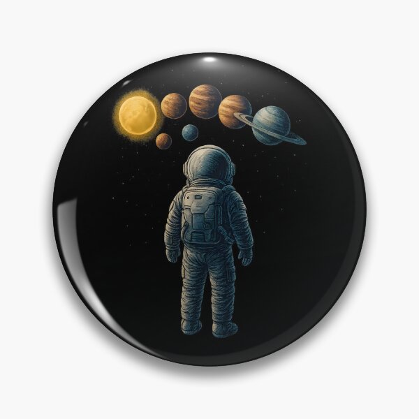 Item preview, Astronaut in space designed and sold by Gold Phoenix Adro.