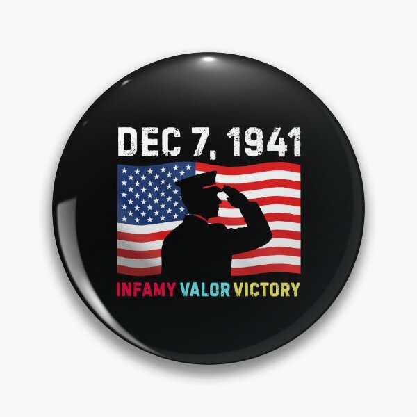Item preview, Infamy Valor Victory Pearl Harbor Remembrance Day designed and sold by PerfectMatch.