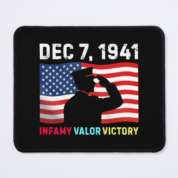 Item preview, Infamy Valor Victory Pearl Harbor Remembrance Day designed and sold by PerfectMatch.