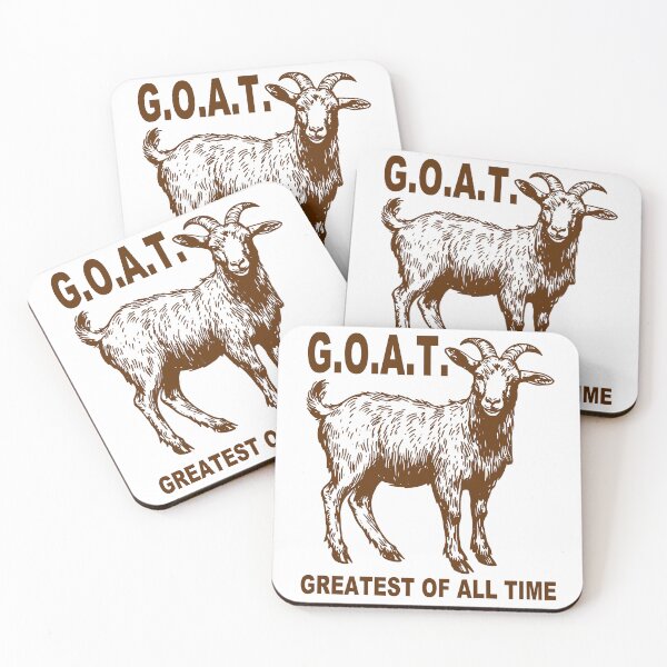 Item preview, Goat; Greatest of All Time; designed and sold by StickerApe.