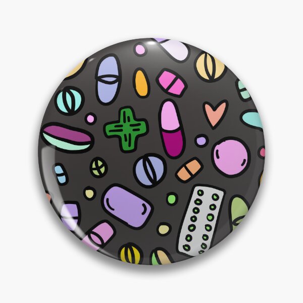 Item preview, Pharmacy Medication Doodles Gifts - Charcoal designed and sold by Pillustrated Designs.
