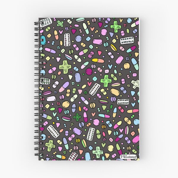 Item preview, Pharmacy Medication Doodles Gifts - Charcoal designed and sold by Pillustrated Designs.