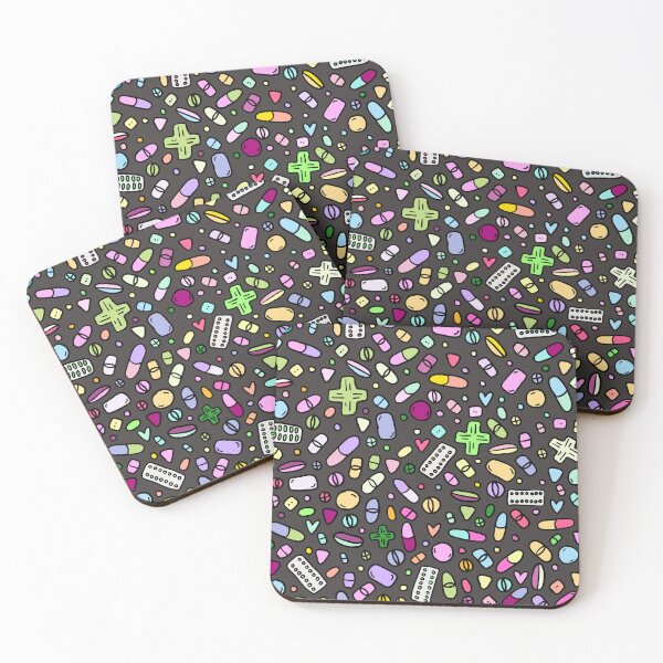 Item preview, Pharmacy Medication Doodles Gifts - Charcoal designed and sold by Pillustrated Designs.