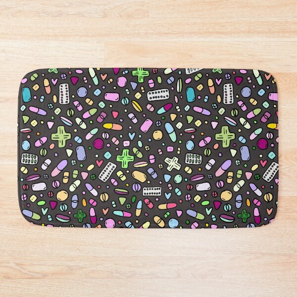 Item preview, Pharmacy Medication Doodles Gifts - Charcoal designed and sold by Pillustrated Designs.