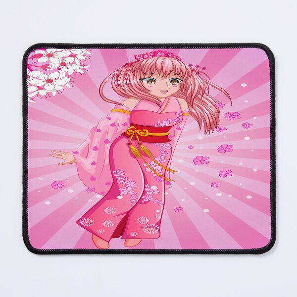 Item preview, Pretty-N-Pink Anime Manga Girl Cherry Blossom designed and sold by shaang.