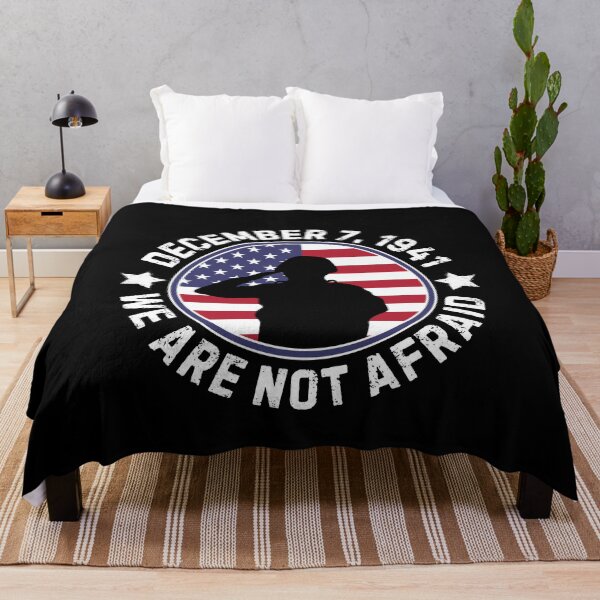Item preview, We Are Not Afraid Pearl Harbor Remembrance Day designed and sold by PerfectMatch.