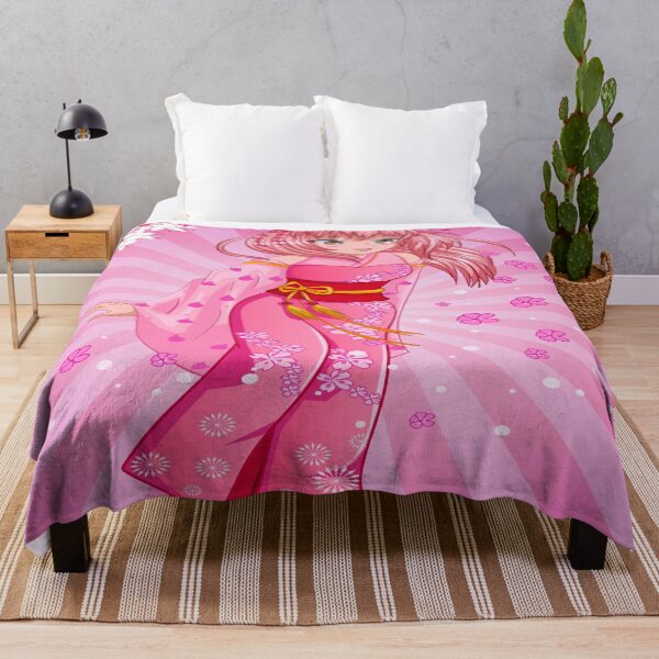 Item preview, Pretty-N-Pink Anime Manga Girl Cherry Blossom designed and sold by shaang.