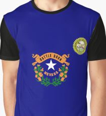 Nevada flag Graphic T-Shirt