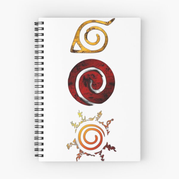 Item preview, Mystic Ninja Spiral Emblems – Fire, Shadow & Sun Symbols designed and sold by SonbolStudio.