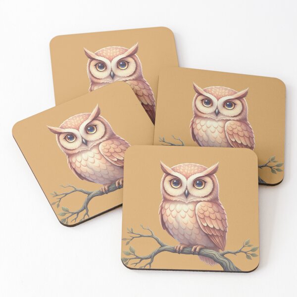 Item preview, Mystic Owl Gaze – Perception Control Woodland Art  designed and sold by SavannaStrikes.