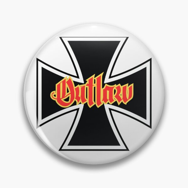 Item preview, Outlaw Iron Cross 1% Rocker Logo West Coast Chopper Style designed and sold by Legacy Apparel Co..