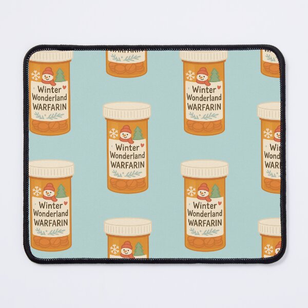 Item preview, Winter Wonderland Warfarin designed and sold by FuturePharmD.