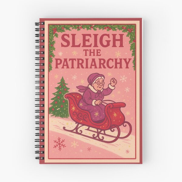 Item preview, Sleigh the Patriarchy Granny designed and sold by Tangled Thoughts .