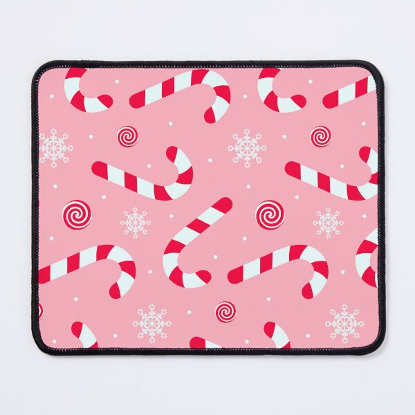 Item preview, Festive Pink Christmas Candy Canes Pattern designed and sold by newburyboutique.