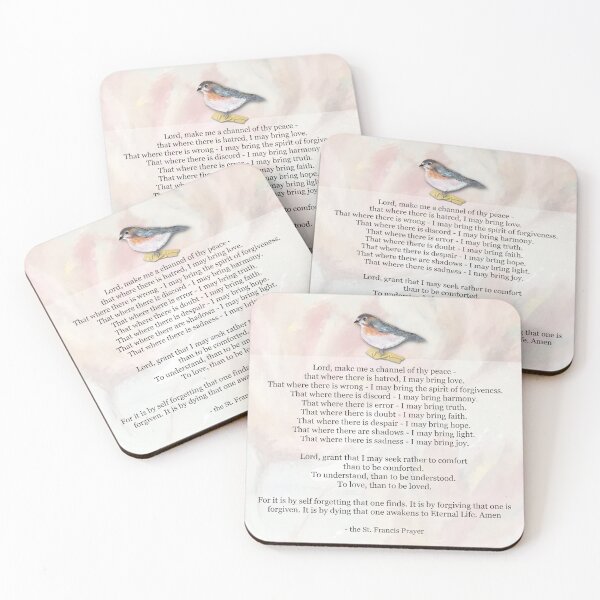 Item preview, The St. Francis Prayer Art MERCHANDISE by Theresa Wyatt Prebilsky designed and sold by Theresa Wyatt Prebilsky.