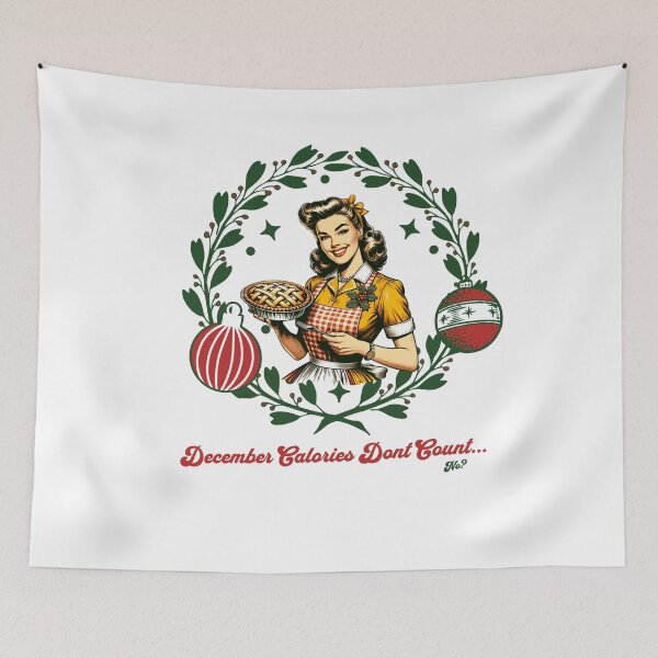Item preview, December Calories Don’t Count… Right? | Funny Christmas Design designed and sold by TheOrthoDoctor.
