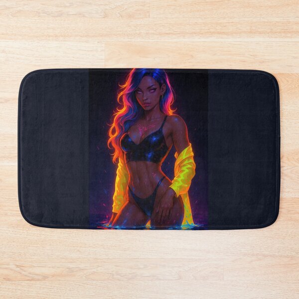 Item preview, Neon Ember: Midnight Flame designed and sold by ArgentoArt.