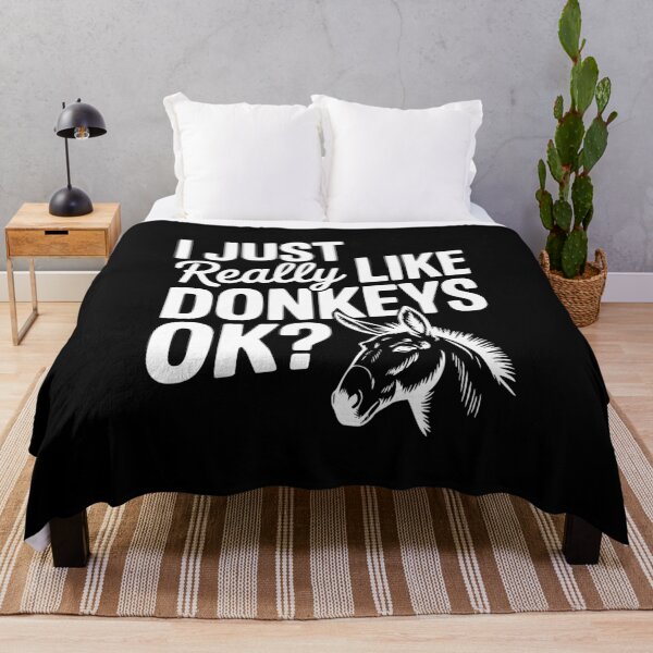 Item preview, I Just Really Like Donkeys Ok? designed and sold by Frank Ring.